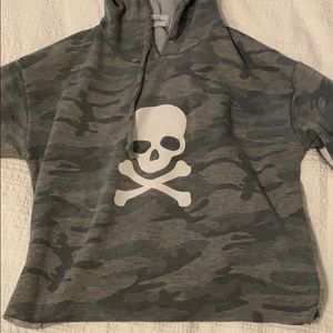 Soul by SoulCycle Camo Cropped Hoodie